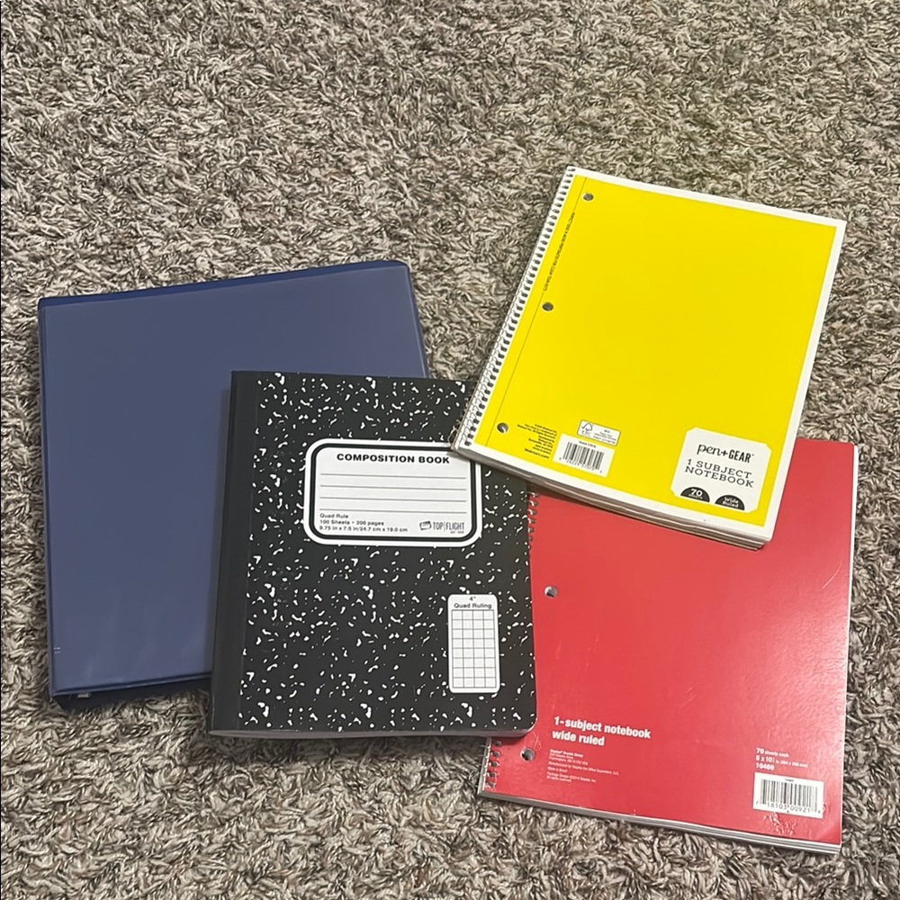 School supplies bundle pre loved and brand new items